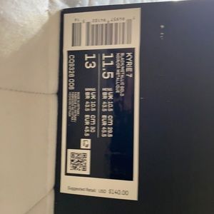 Like new Nike Kylie 7 (size 11.5 ) Chinese New Year edition